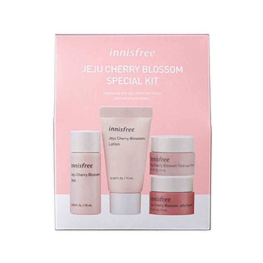 Innisfree's Exclusive Jeju Cherry Blossom 4 - Piece Skincare Kit