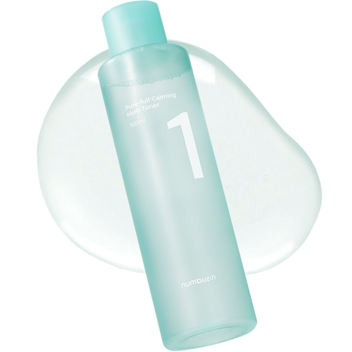 Numbuzin No.1 Pure-full Calming Herbal Skin Toner - 300ml for Soothing and Balancing Skin