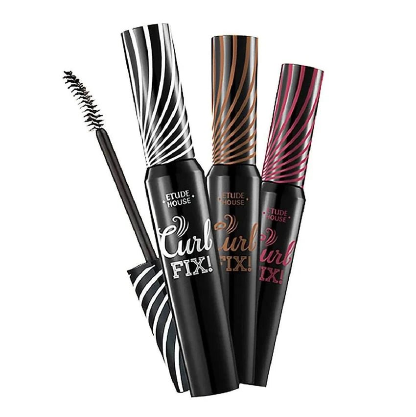 Etude House Black 8g Lash Perm Curl Fix Mascara with Damaged Packaging