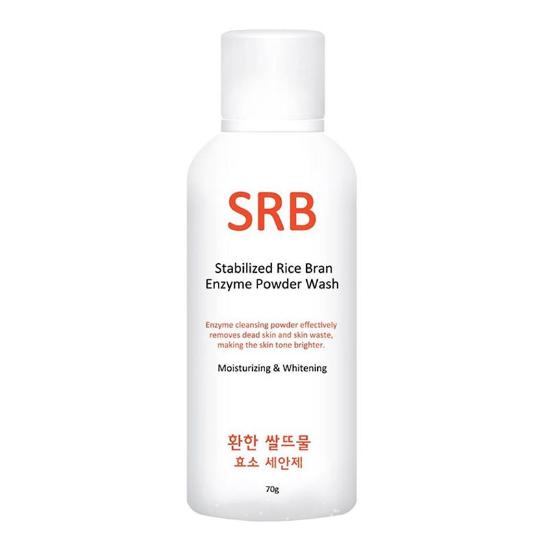 70g Stabilized Rice Bran Enzyme Powder Facial Wash for Gentle Skin Cleansing