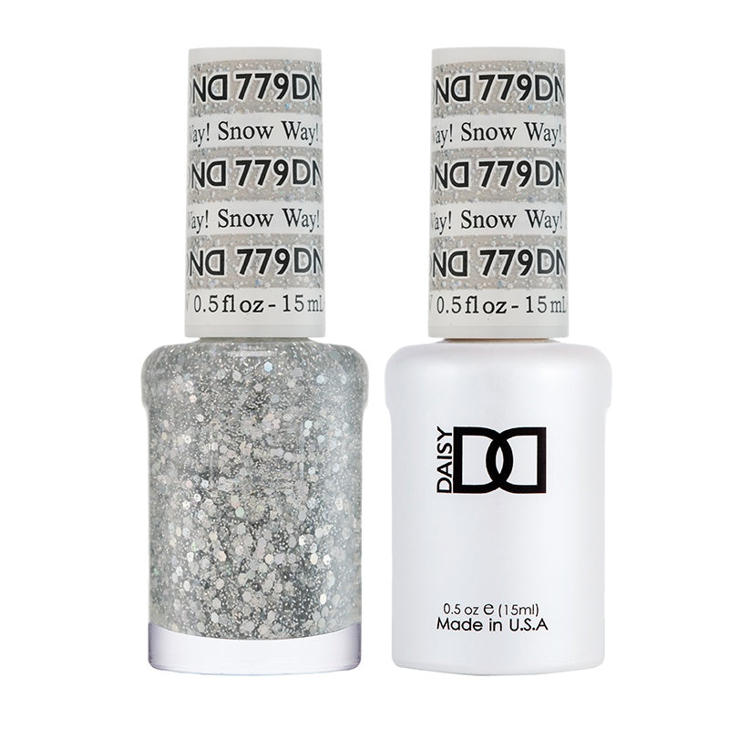 DND Duo Gel Polish and Lacquer - Snow Way! Nail Enamel #779