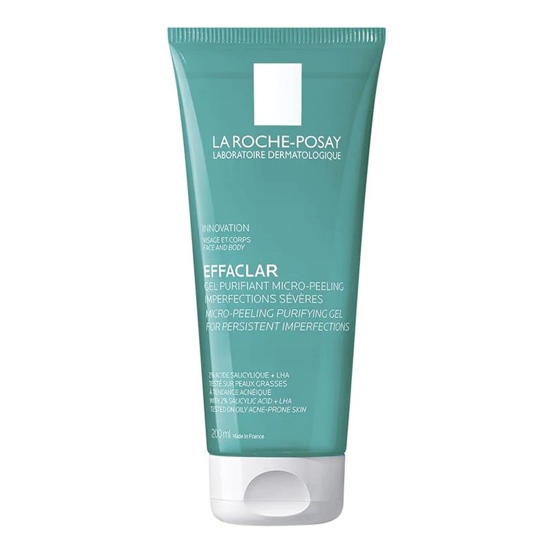 200ml La Roche-Posay Effaclar Purifying Micro - Peeling Gel for Clear Skin