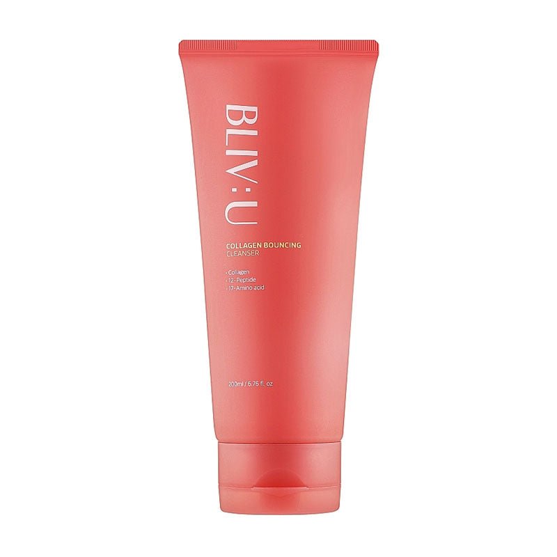 200ml Bliv:U Collagen-rich Bouncing Facial Cleanser for Plump and Youthful Skin