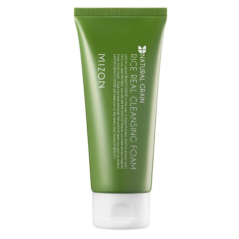 Mizon 150ml Rice Real Facial Cleansing Foam for Gentle Skin Care