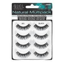 Ardell Black Natural Style Eyelashes Multipack 101 #61406