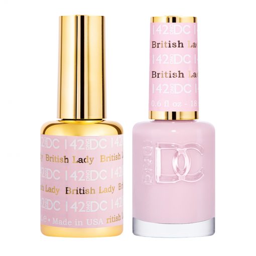 DND DC Dual Function Gel Polish and Nail Lacquer - British Lady Collection, Shade #142