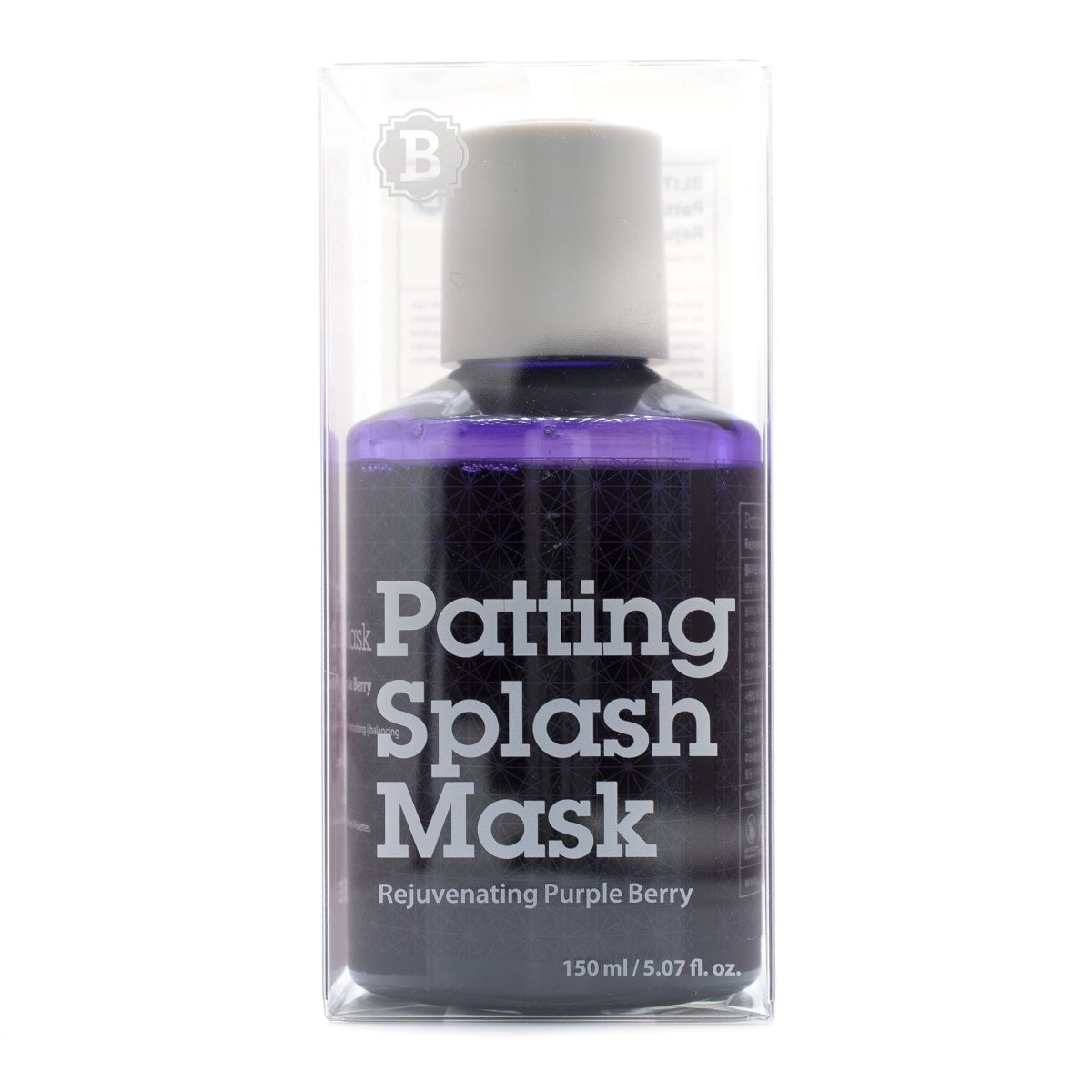 Purple Berry Rejuvenating Blithe Patting Splash Mask for Skin Elasticity and Firmness, 150ml