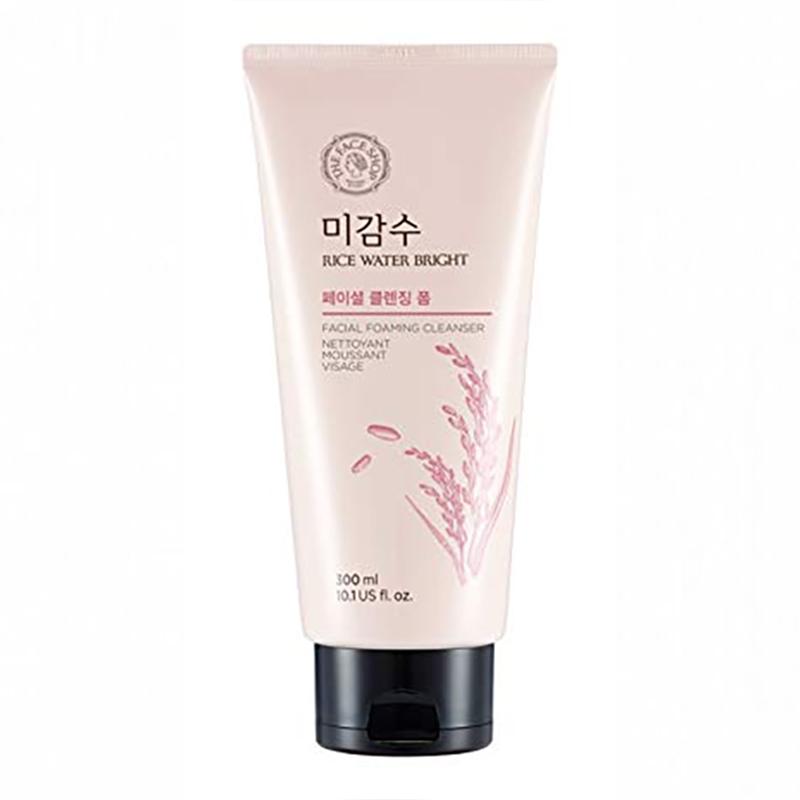300ml The Face Shop Rice Water Foaming Cleanser for Bright & Clean Skin