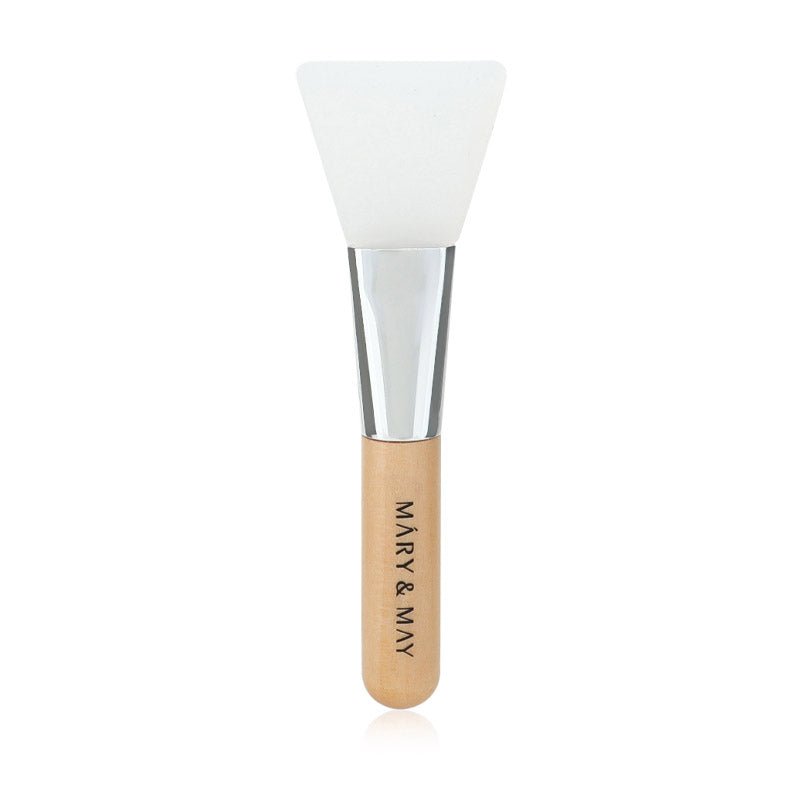 Soft and Bendable Silicone Brush for Hygienic Face Mask Application