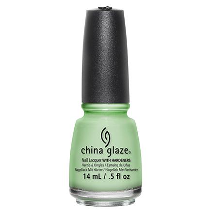 China Glaze 0.5 oz Mint Creme Lacquer - Highlight of My Summer #81328