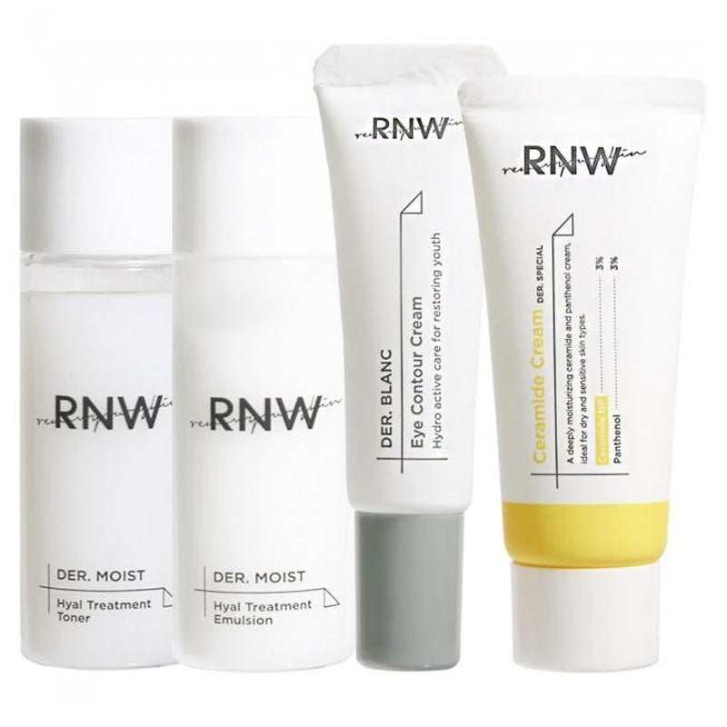 RNW Skin Balance Challenge Kit - Hydrating Moisturizer Set with Four Products (Two 30ml, One 20ml, One 10ml)