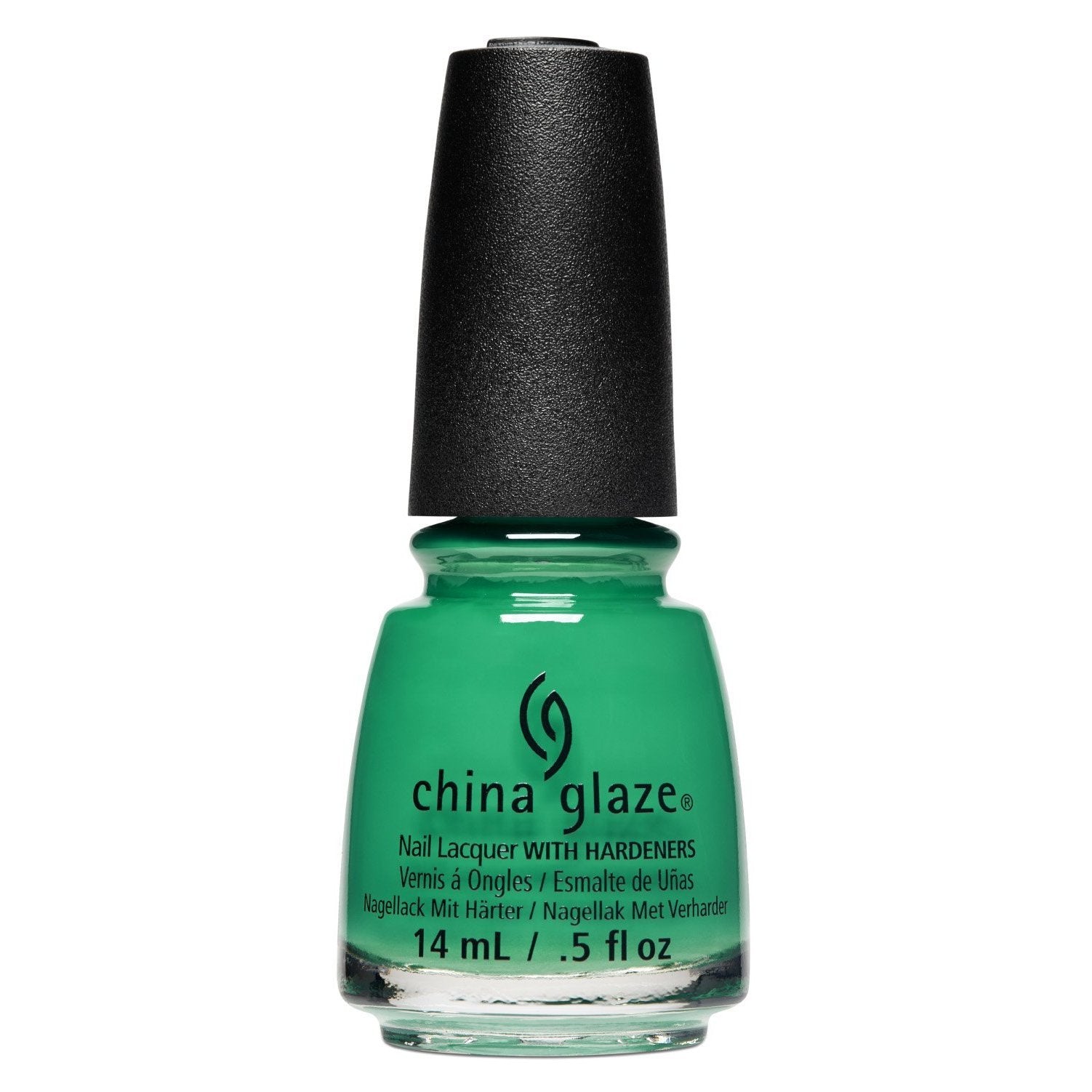 China Glaze Nail Lacquer - Emerald Bae (Stunning Green Creme Color) 0.5 oz Bottle #80017