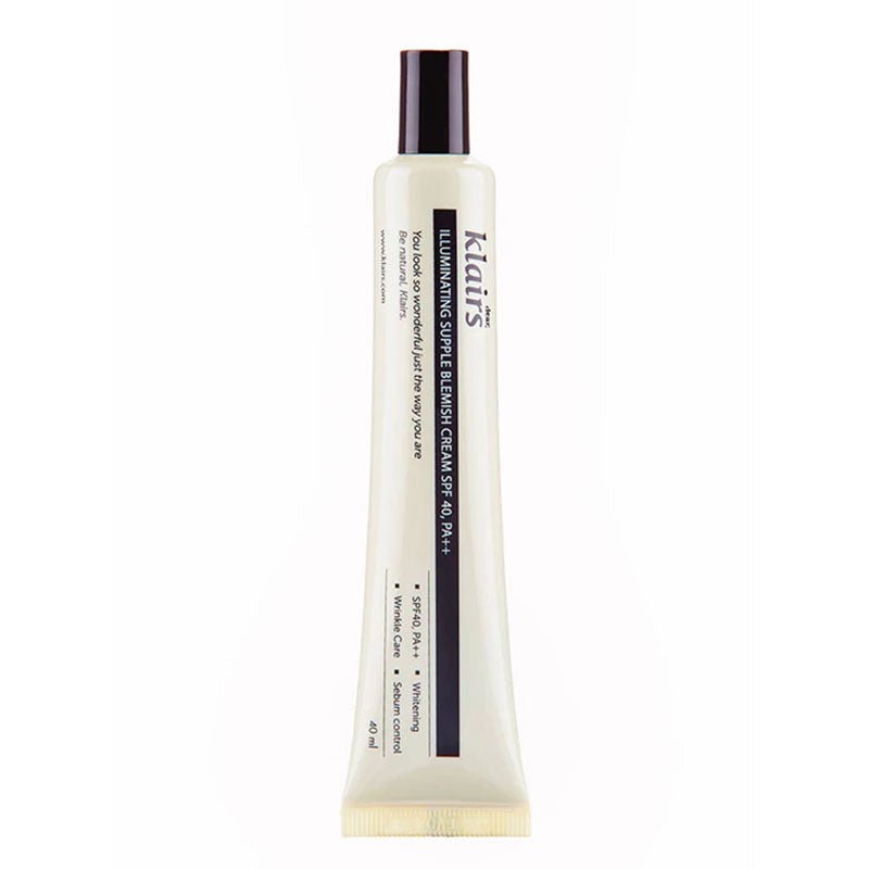 40ml Klairs Illuminating and Supple Blemish - Covering Cream for Radiant Skin