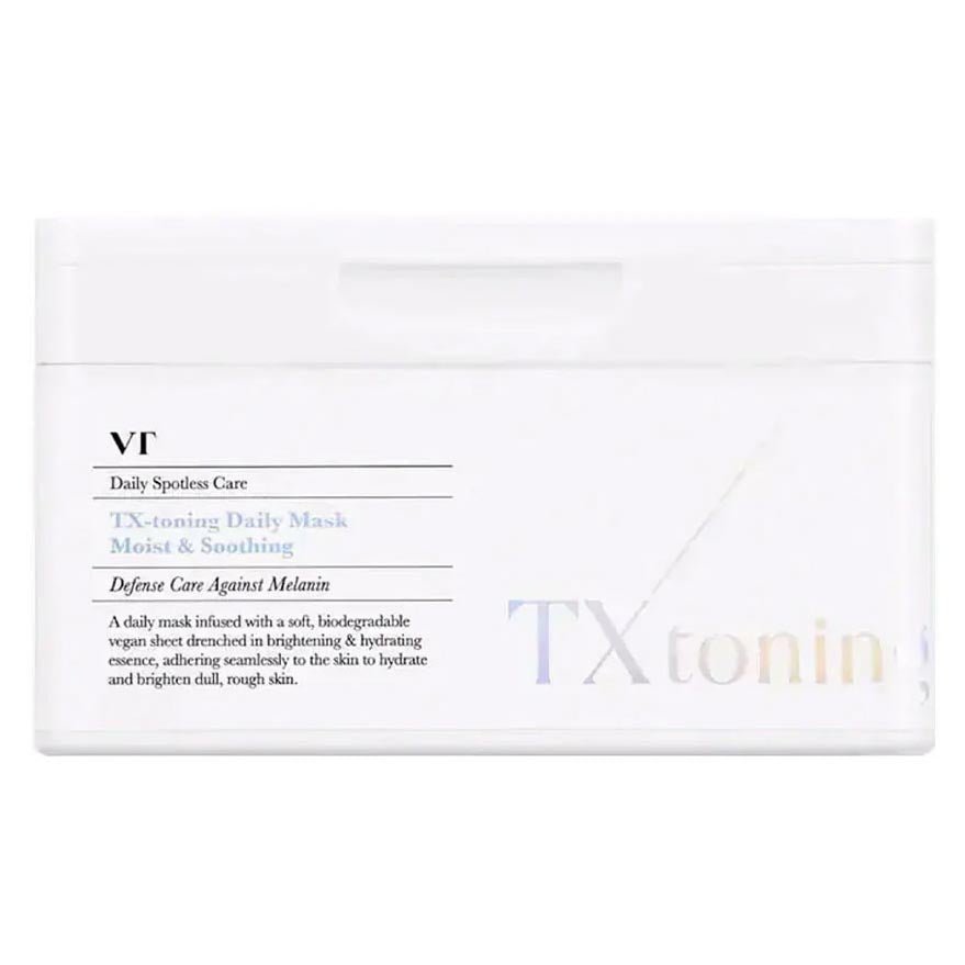 VT Cosmetics TX Daily Toning Mask (30 Pieces) for Clean & Bright Skin