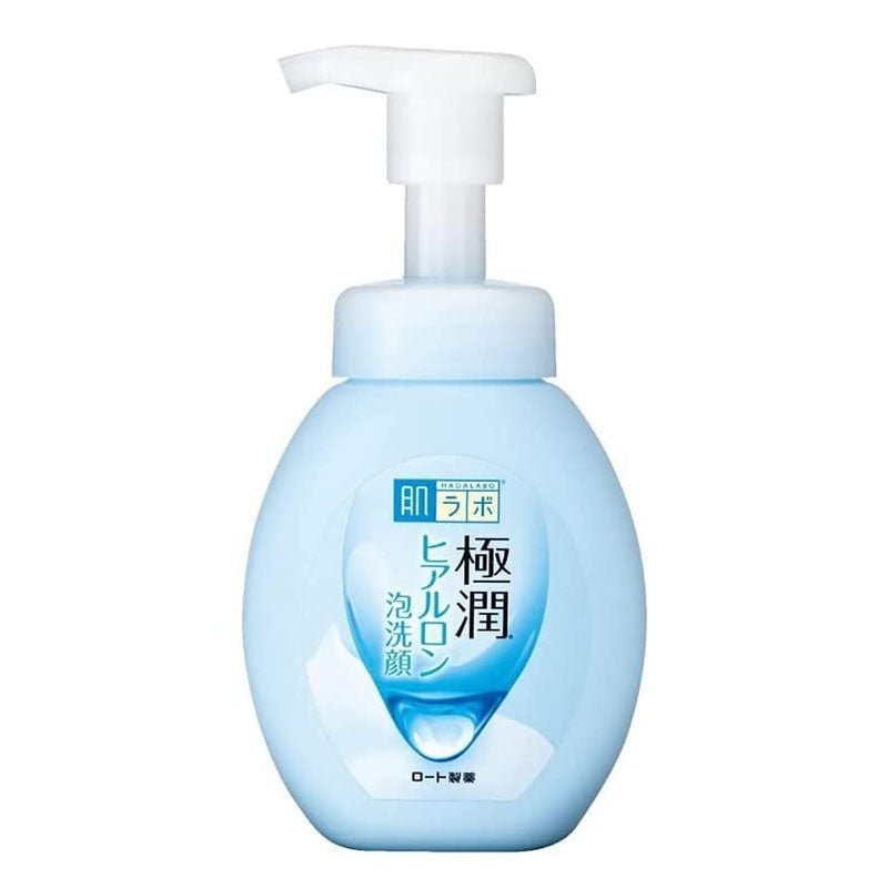 Rohto Hada Labo Goku-Jyun Premium Hyaluronic Acid Facial Cleansing Foam - 160ml Bottle