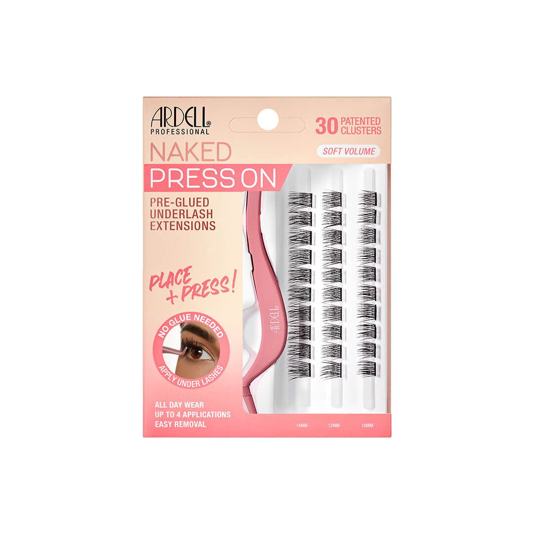Ardell Naked 30 Pre - glued Press - on Lower Eyelash Extensions for a Soft and Natural Volume Look - Style #32268