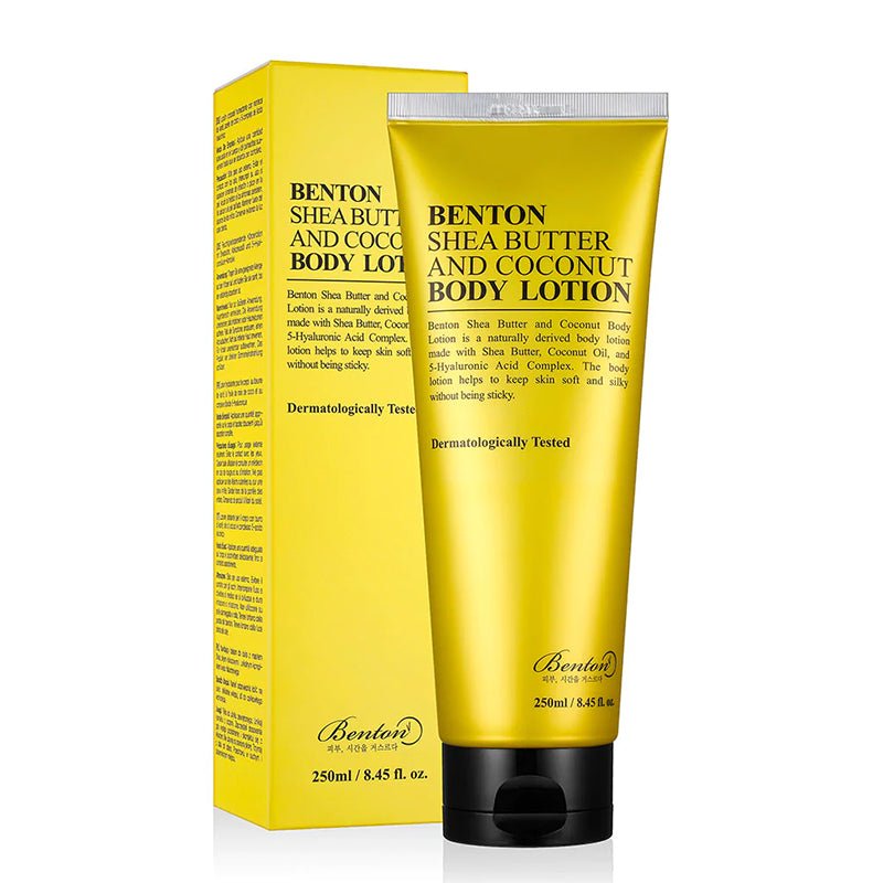 250ml Benton Ultra-Nourishing Shea Butter and Coconut Oil Body Lotion