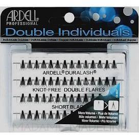 Ardell Short Double Individuals #61484, Knot - Free Black