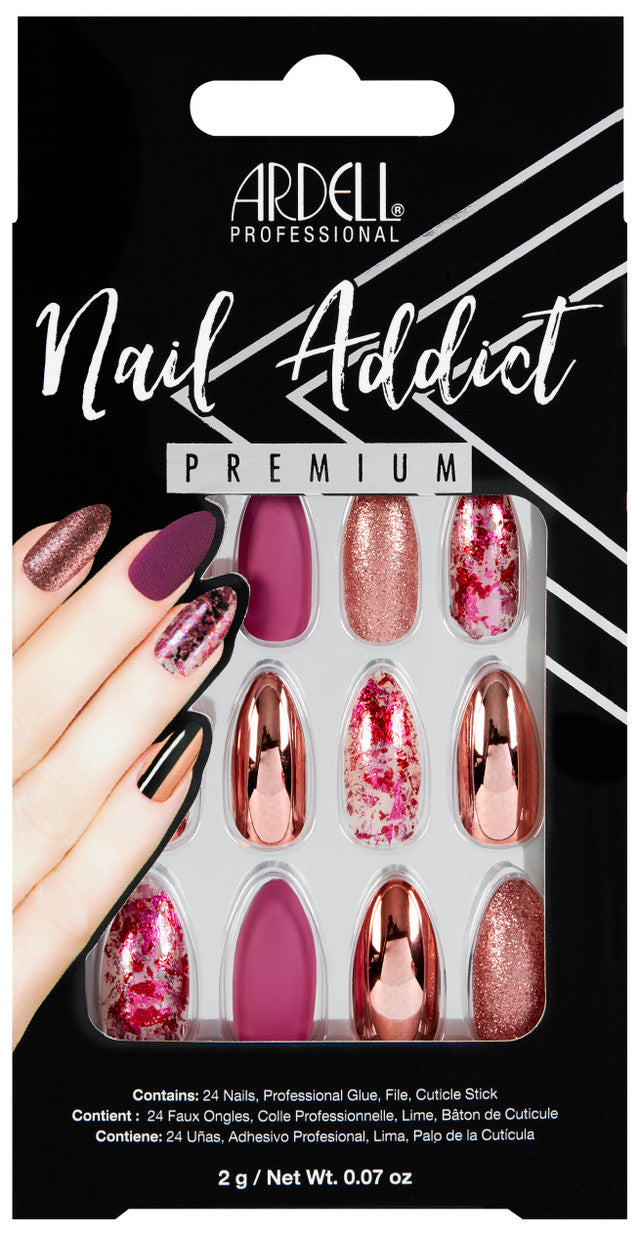 Ardell Premium Chrome Pink Nail Foil for Nail Addicts #75888