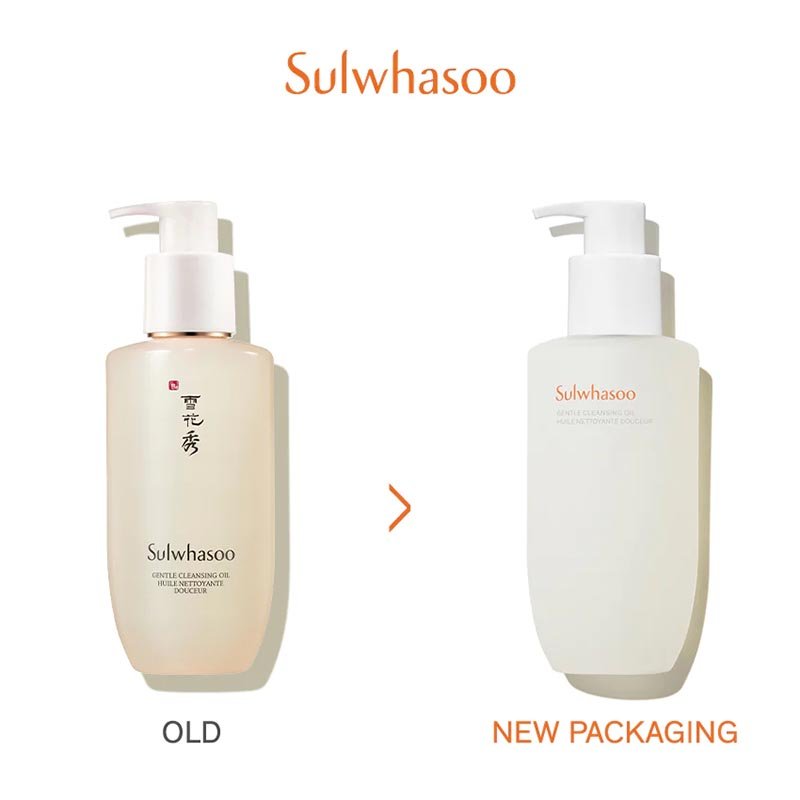 200ml Sulwhasoo Mild Facial Cleansing Oil for Gentle Makeup and Impurity Removal