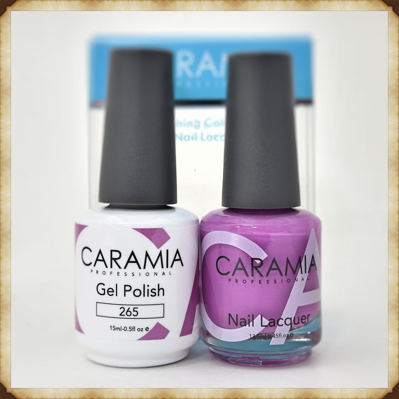 Caramia Duo Gel Nail Polish and Lacquer Set - Product No. 265