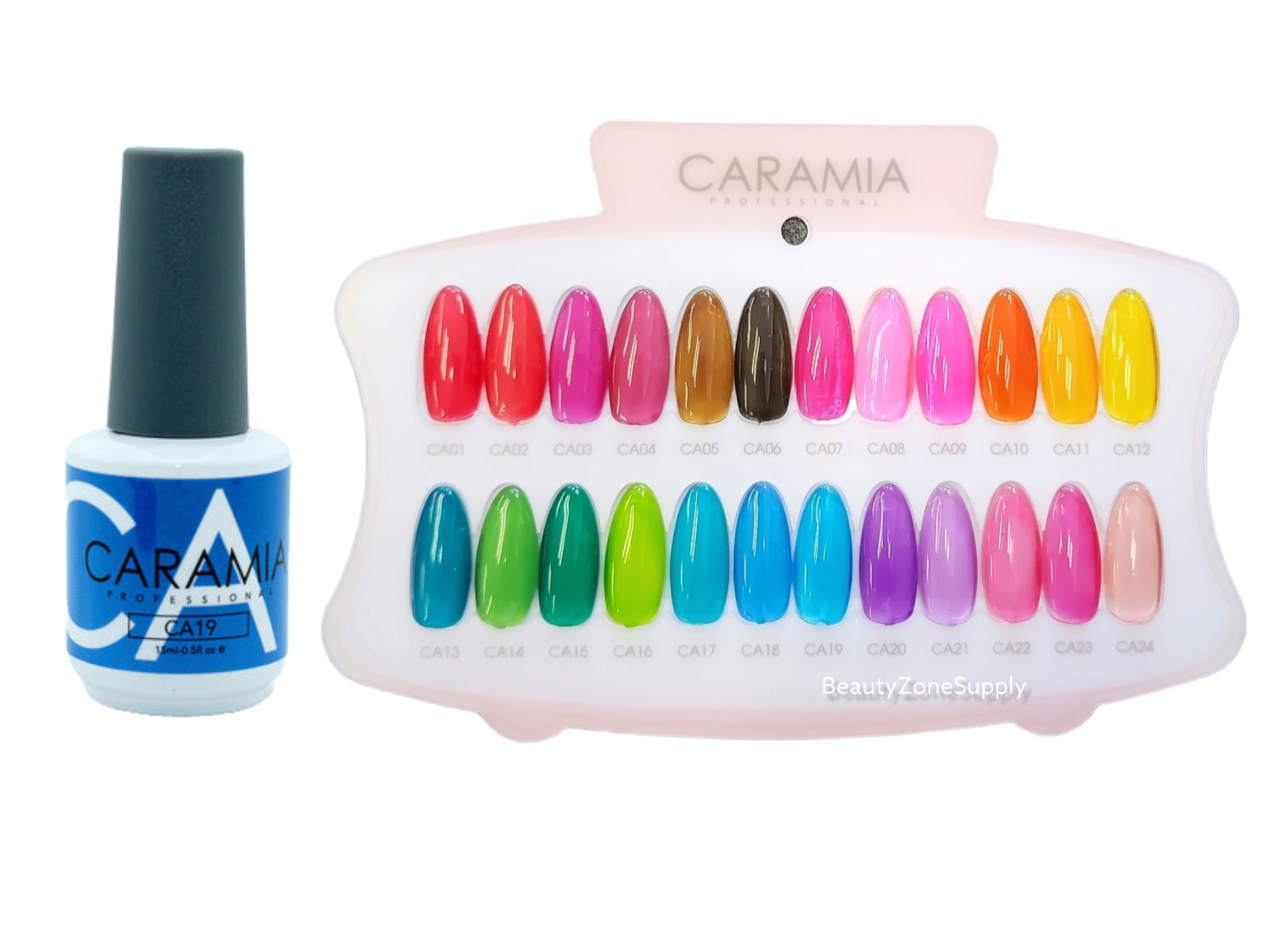 Caramia Professional 15 ml 0.5 oz Soak-off Jelly Gel Polish #19