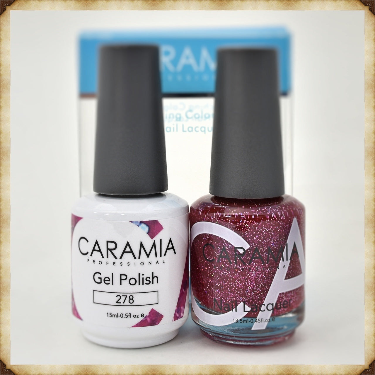 Caramia Duo Gel Polish and Lacquer Set - Item Number 278