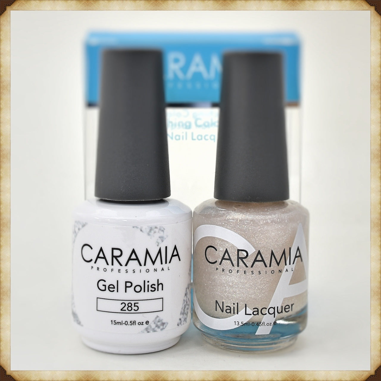 Caramia 285 Duo Set: Gel & Lacquer in One Pack