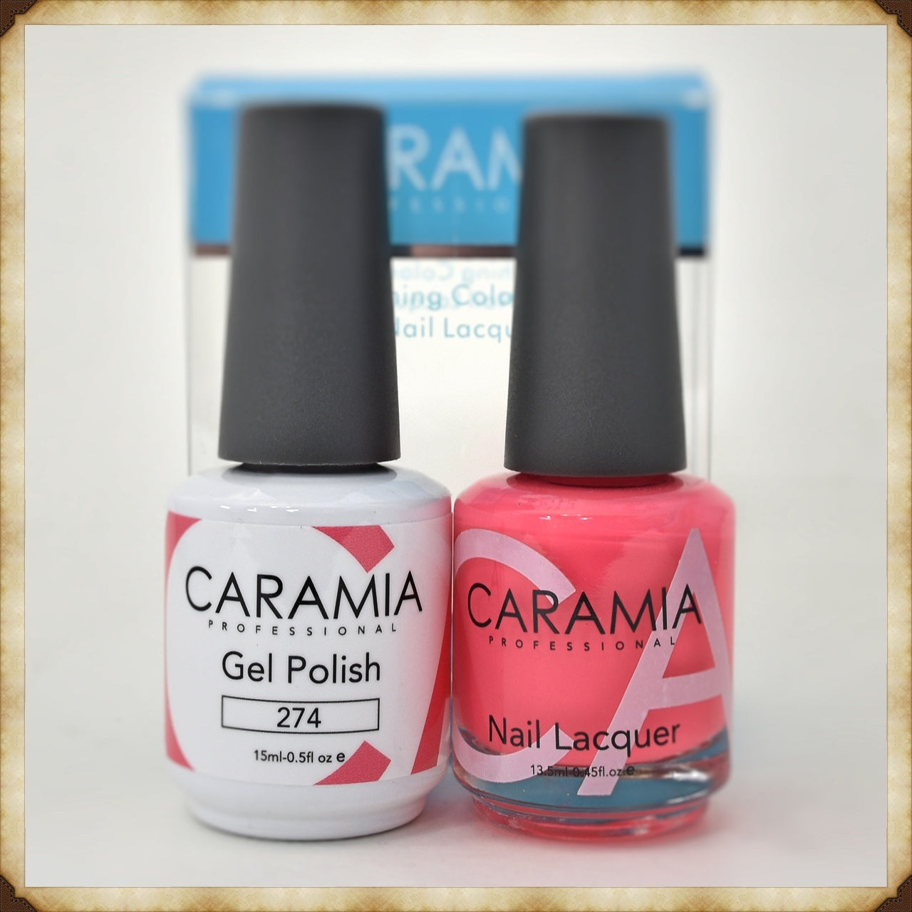 Caramia Duo Set: Gel Polish and Lacquer - Product Number 274