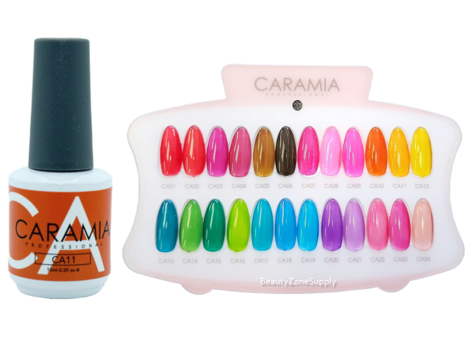 Caramia Professional Soak-off Jelly Gel Nail Polish - 15 ml (0.5 oz), Shade #11