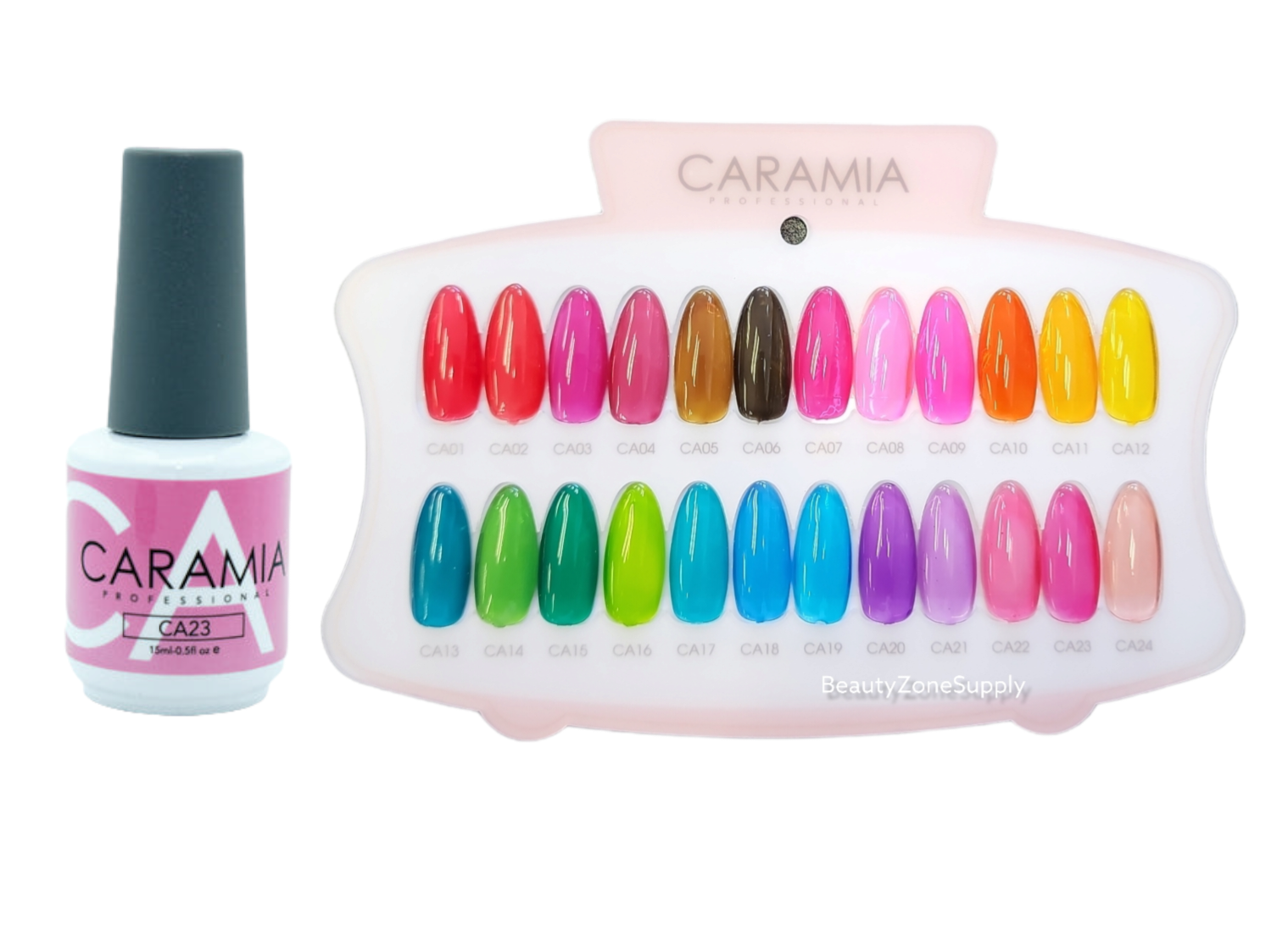 Caramia Professional 15 ml (0.5 oz) Soak-off Jelly Gel Polish #23