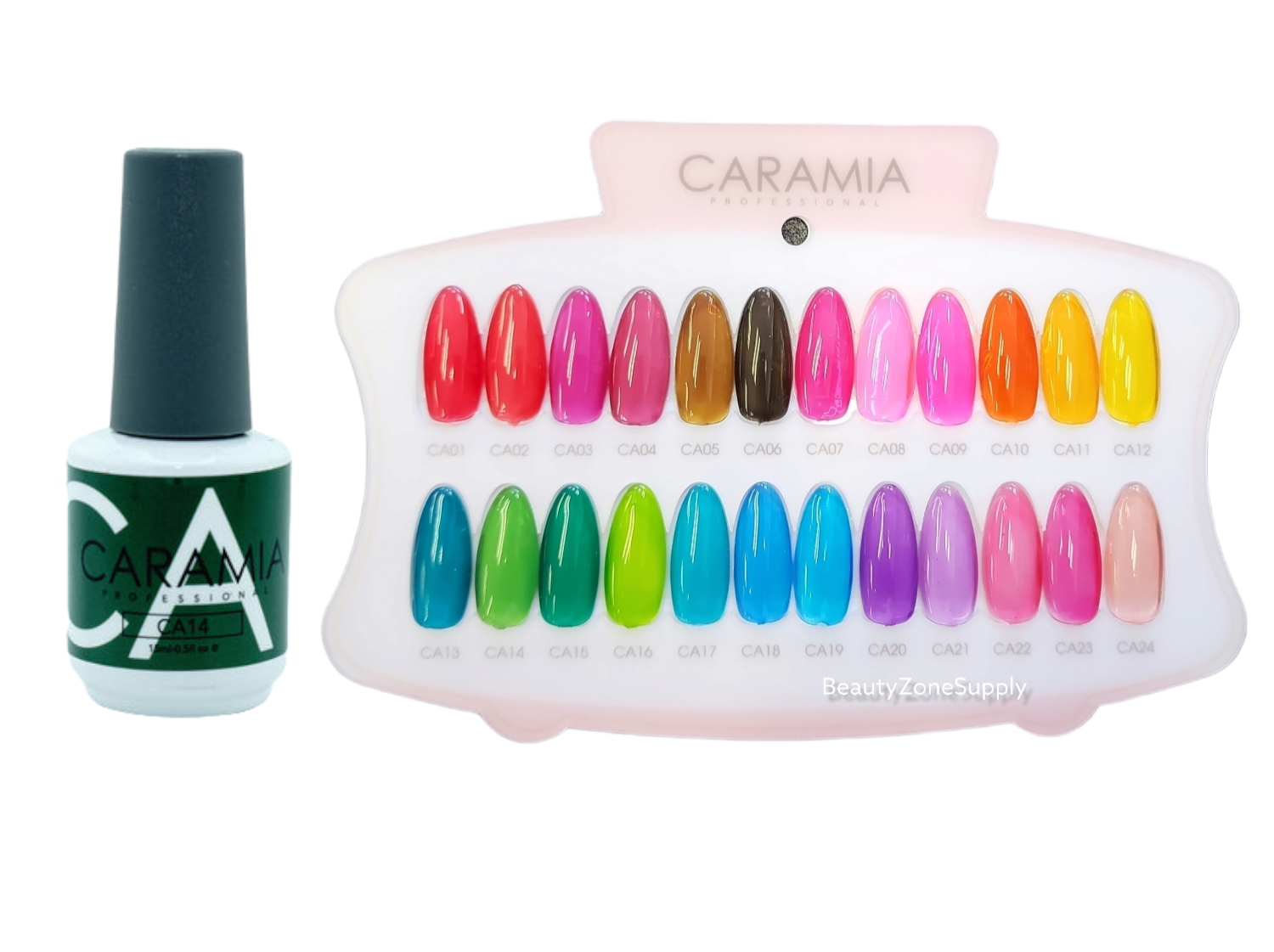 Caramia 15 ml 0.5 oz Soak-off Jelly Gel Nail Polish #14