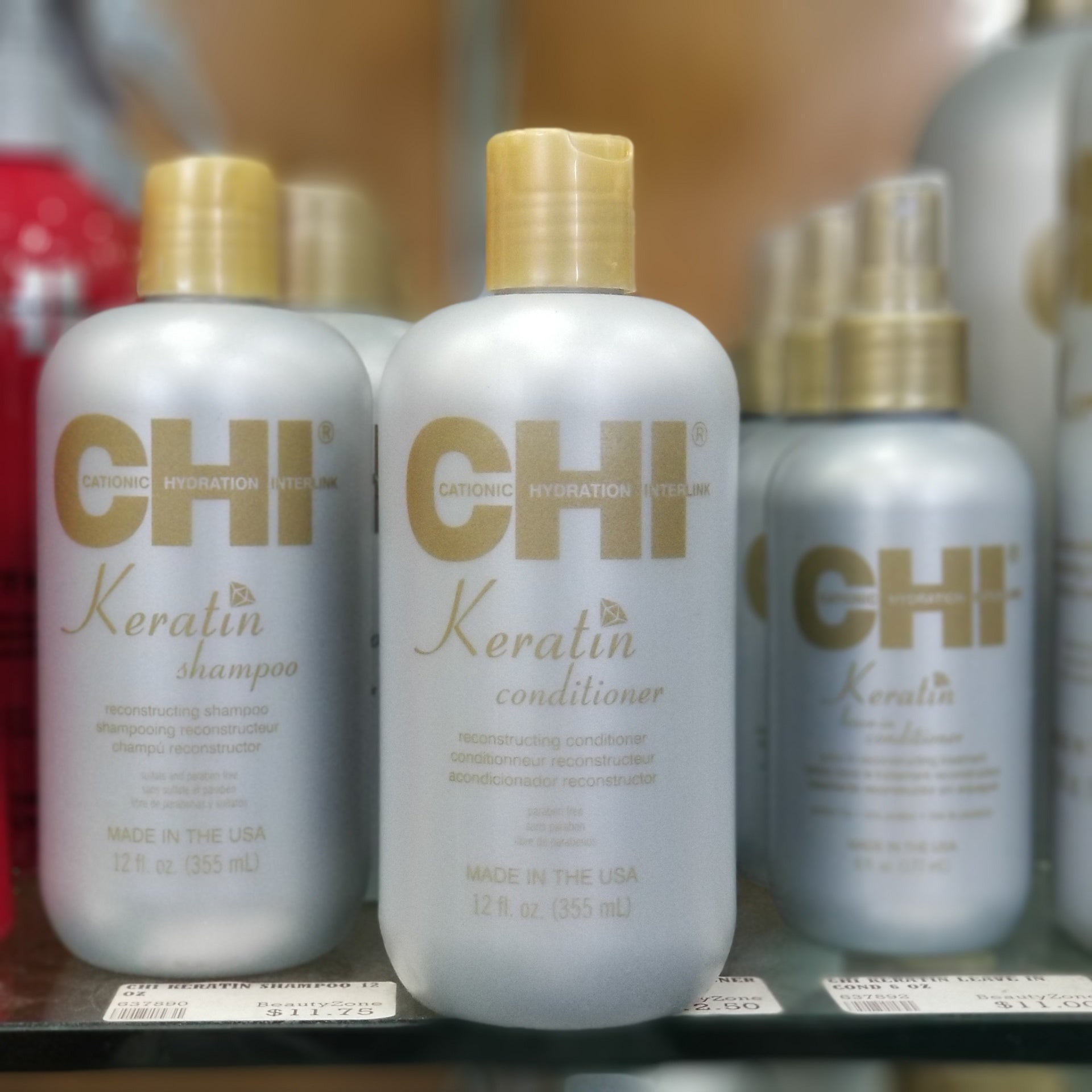12 oz Chi Farouk Keratin Hair Conditioner for Smooth and Shiny Locks