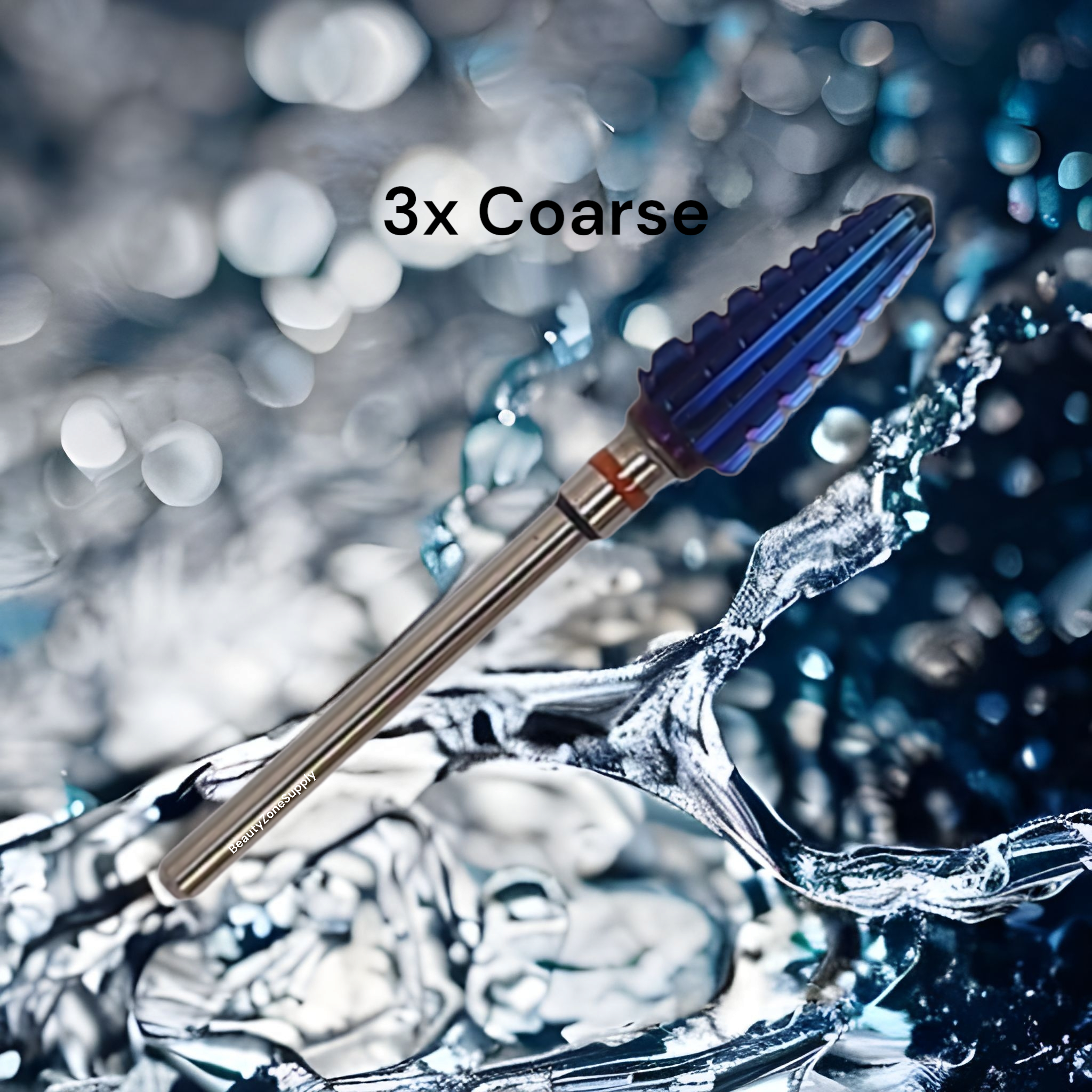 Professional Carbide Drill Bit - Volcano Bit Nano Blue with 3/32 Shank Size and 3X Coarse Grit