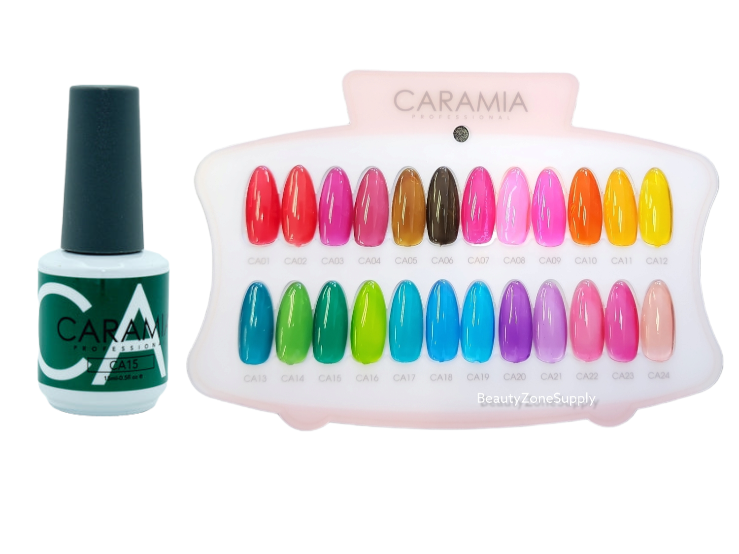 Caramia Professional Soak-off Jelly Style Gel Nail Polish - 15 ml (0.5 oz), Shade #15