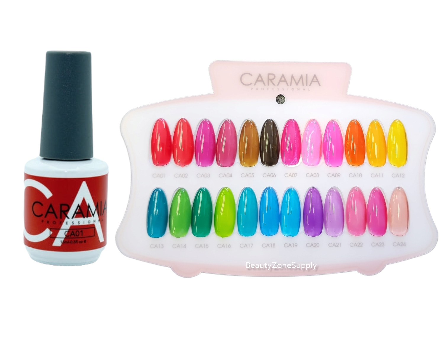 Caramia 15 ml 0.5 oz Soak-off Jelly Gel Polish - Shade #01