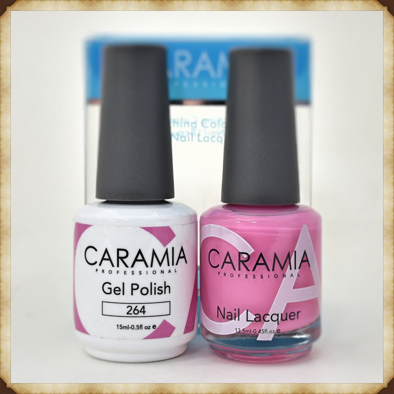 Caramia 264 Duo Set: Gel & Lacquer in a Single Pack