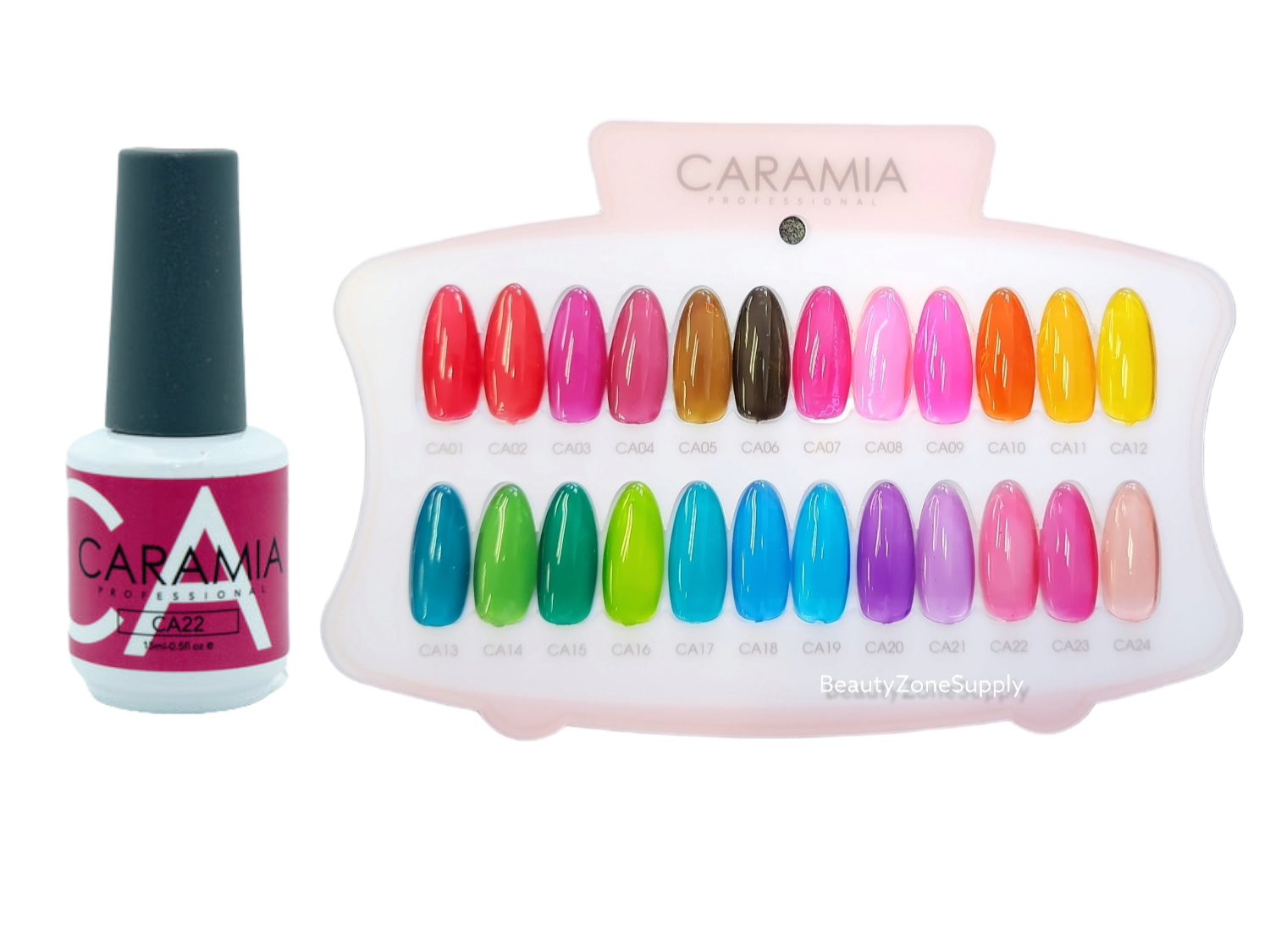 Caramia Professional 15 ml 0.5 oz Soak-off Jelly Gel Polish #22