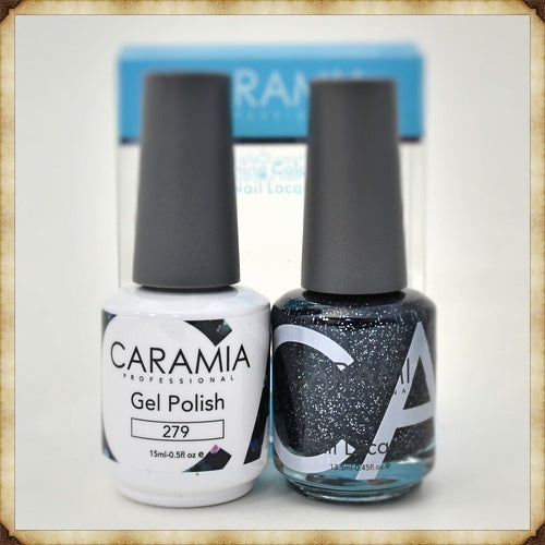Caramia 279 Duo Set: Gel Polish and Lacquer in One Pack