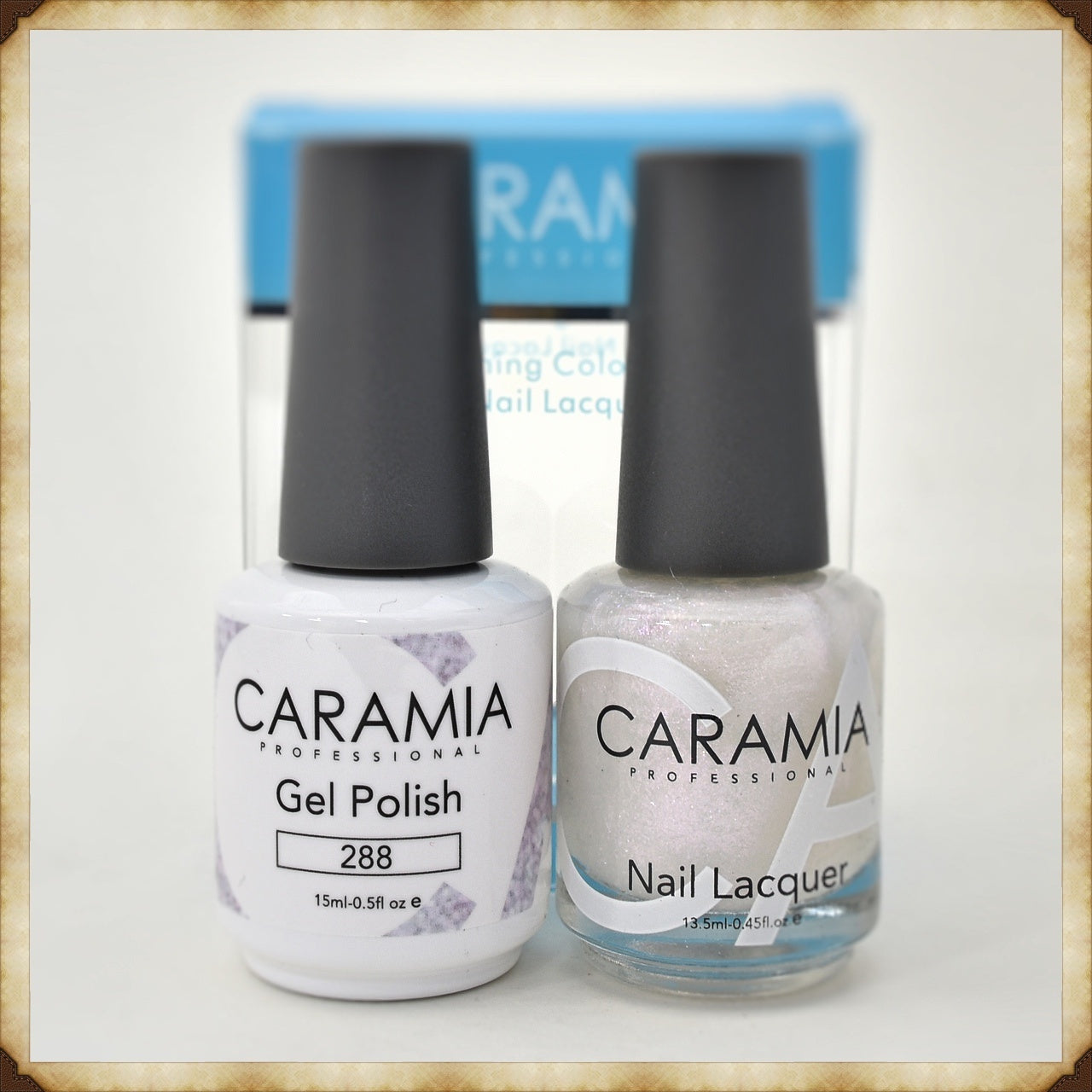 High - quality Caramia Duo Gel and Lacquer Set 288