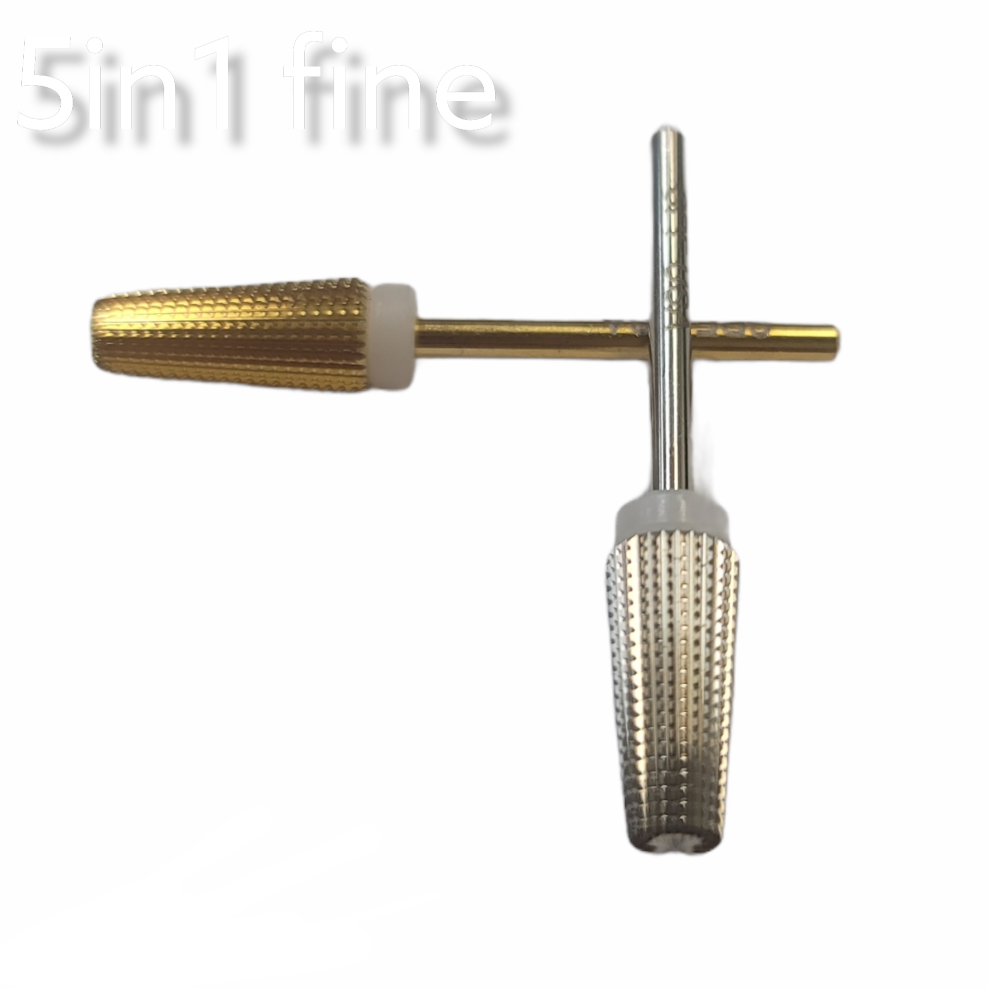 Fine 3/32 Gold 5 - in - 1 Carbide Nail Bit