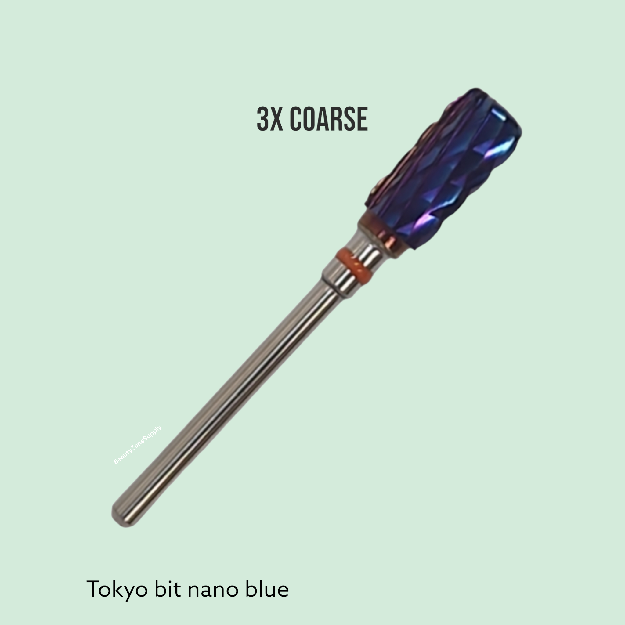 Professional Carbide 3/32 Shank - Tokyo Nano Blue Bit with 3X Coarse Teeth