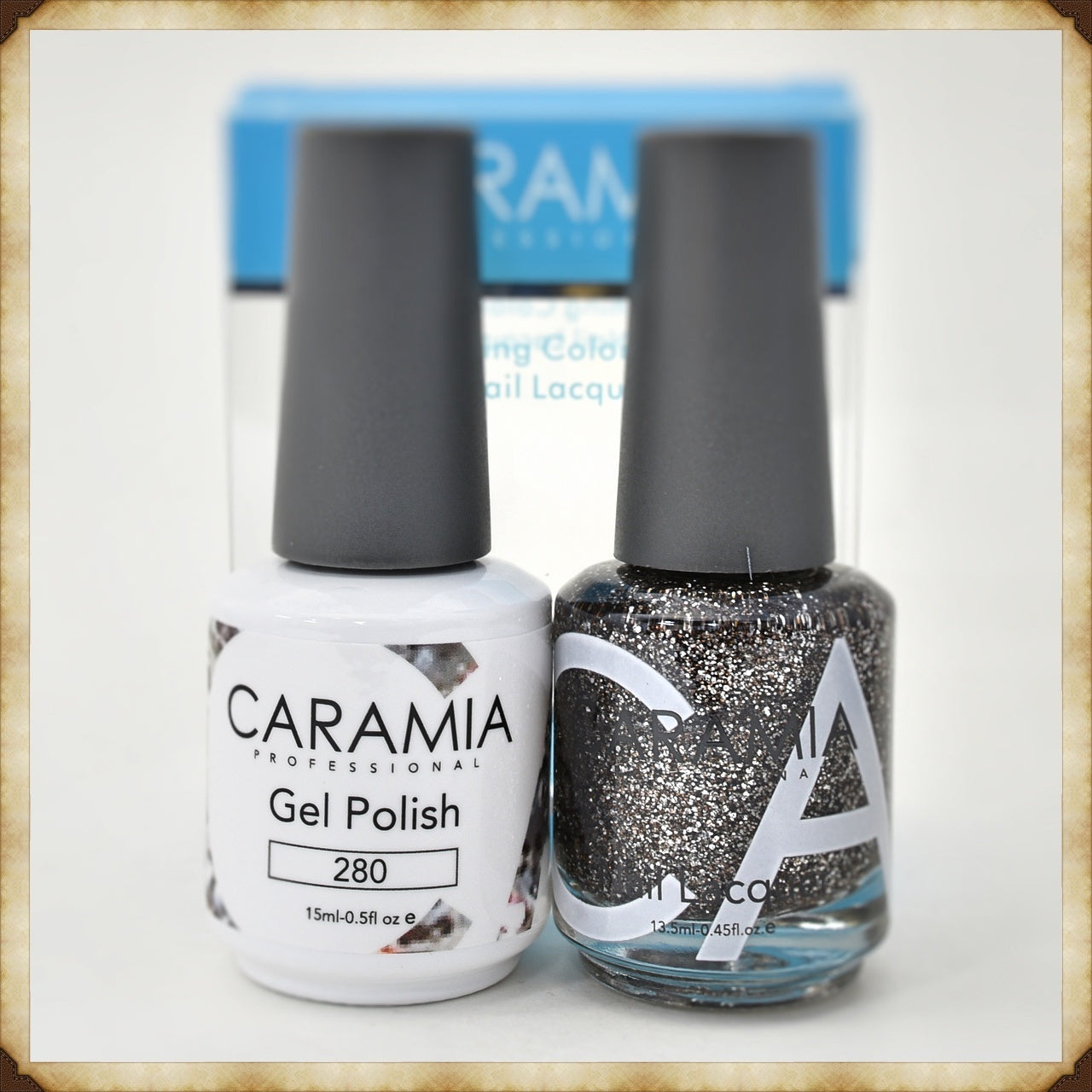 Caramia Duo Gel Polish and Lacquer Set - Item Number 280